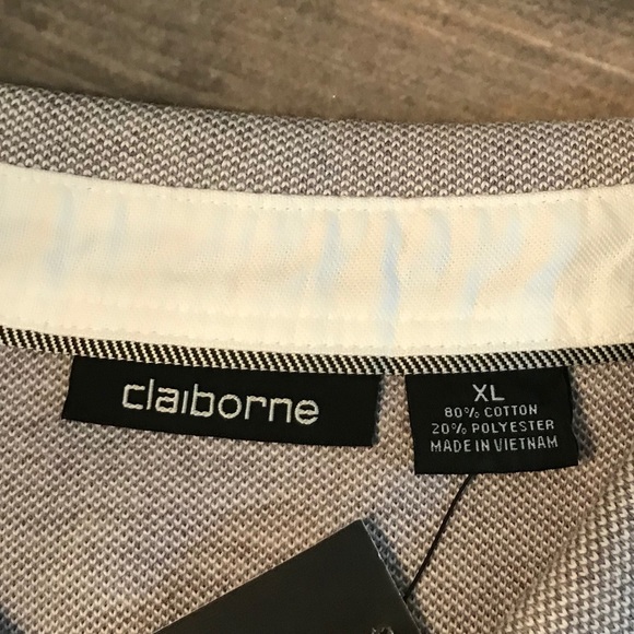 Claiborne NWT Short Sleeve Polo✨Size XL - Picture 4 of 6